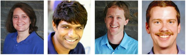 Headhots of Profs. Nozick, Samaranayake, Warner and Weber-Shirk