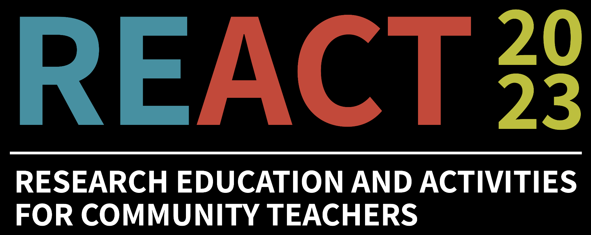 Research Education and Activities for Community Teachers (REACT): REACT is a free online science workshop for educators in New York. The event consists of research-focused talks, lab tours, and fun at-home experimental or computational activities in the topics of physics, chemistry, engineering, and materials science.